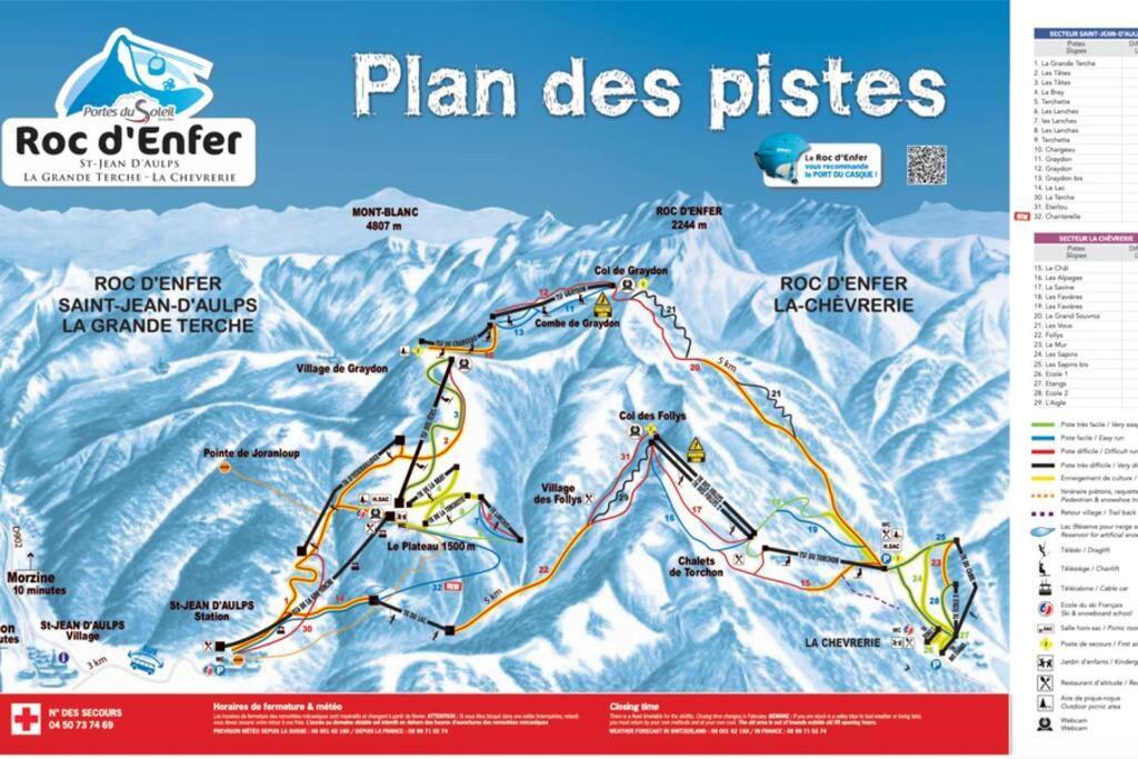Le Pied des Pistes A13, Joli Studio tout confort 4 pers, vue vallée imprenable, DRAPS NON COMPRIS Saint-Jean-dʼAulps Extérieur photo